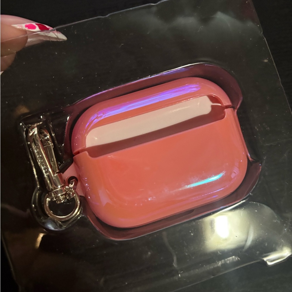Pink Pearlescent Airpod Case Cover